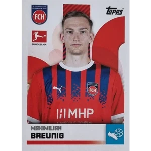Topps Bundesliga Sticker Saison 2024/2025 / Sticker Nummer 182 Maximilian Breunig