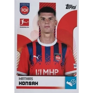 Topps Bundesliga Sticker Saison 2024/2025 / Sticker Nummer 184 Mathias Honsak