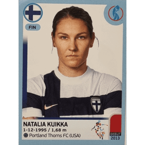 Panini Frauen EM 2022 Sticker - Nr 184 Natalia Kuikka