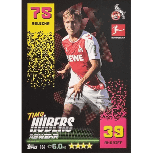 Topps Match Attax Bundesliga 2022-23 - Nr 184 Timo Hübers