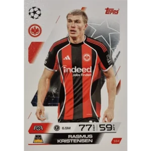 Topps Match Attax Champions League 2025/26 KARTE 184 RASMUS KRISTENSEN