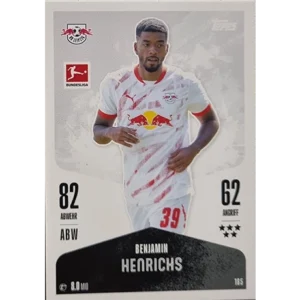 Topps Bundesliga Match Attax 2024/25 / Nr. 185 BENJAMIN HENRICHS