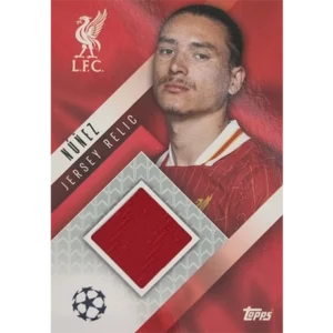 Topps Champions League EXTRA Match Attax 2024-2025 / 19 JR-DN DARWIN NUNEZ / JERSEY RELIC