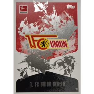 Topps Bundesliga Match Attax 2024/25 / Nr. 019 1. FC UNION BERLIN CLUB LOGO