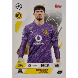 Topps Match Attax Champions League 2025/26 KARTE 191 GREGOR KOBEL