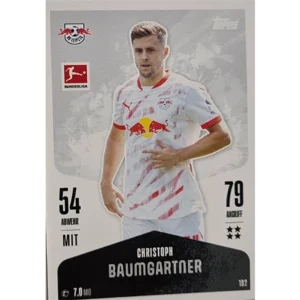 Topps Bundesliga Match Attax 2024/25 / Nr. 192 CHRISTOPH BAUMGARTNER