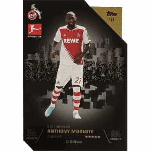 Topps Match Attax Bundesliga 2022-23 - Nr 196 Anthony Modeste Star-Spieler