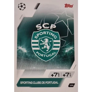 Topps Match Attax Champions League 2025/26 KARTE 199 SPORTING CLUBE DE PORTUGAL