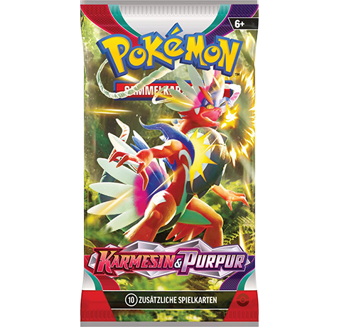 Pokemon Karmesin und Purpur - 1x Booster Deutsche Version – Bild 3