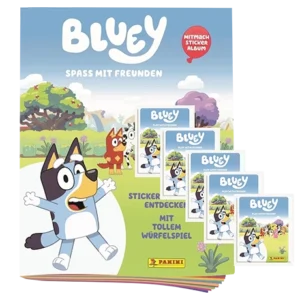 Panini Bluey Sticker Album + 5 Tüten – Sammel-Bundle 2025