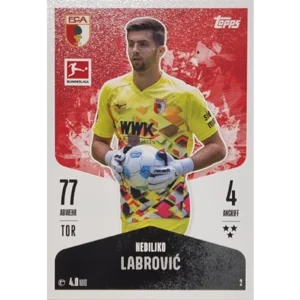 Topps Bundesliga Match Attax 2024/25 / Nr. 002 NEDILJKO LABROVIC