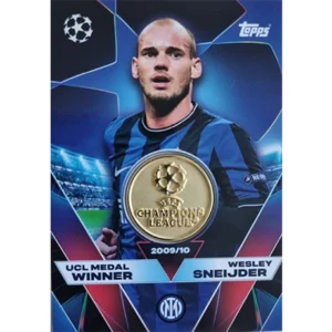 Topps Match Attax Champions League 2025/26 UCL Medal Winner Relic UCLW-WS Wesley Sneijder