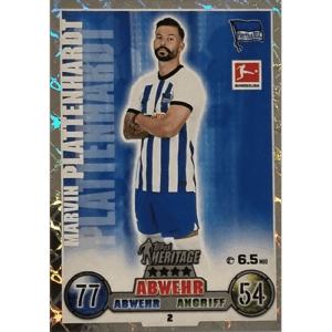 Topps Match Attax Bundesliga 2022-23 - Nr 002 Marvin Plattenhardt Heritage
