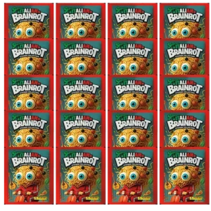 Panini Skifidol Italian Brainrot Sticker 2025 – 20 Tüten