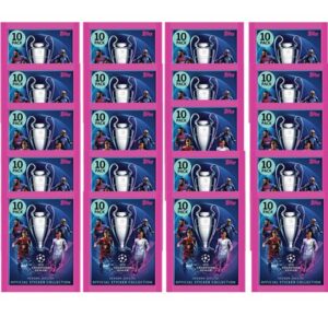 Topps Champions League Sticker 2021/2022 20x Stickertüten