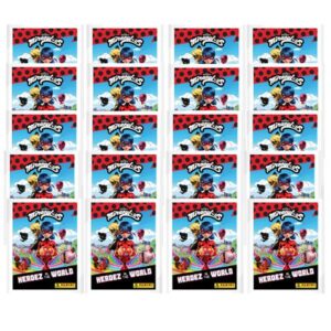 Panini Miraculous Ladybug Heroez in the World Sticker 20x Stickertüten
