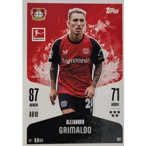 Topps Bundesliga Match Attax 2024/25 / Nr. 201 ALEJANDRO GRIMALDO