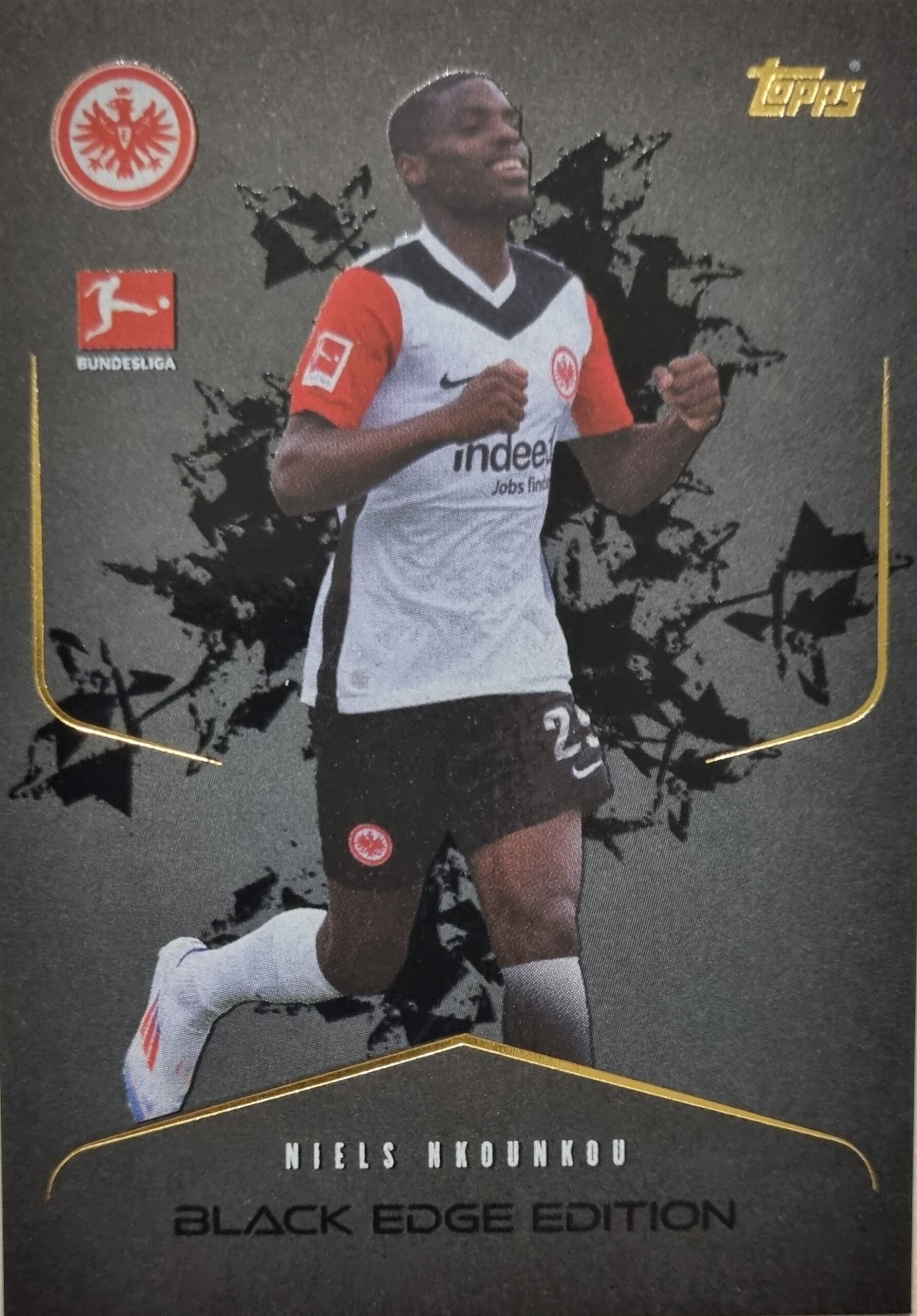 Topps Bundesliga Match Attax 2024/25 / Limited Edition Karte LE6 NIELS NKOUNKOU – Bild 3