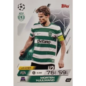 Topps Match Attax Champions League 2025/26 KARTE 203 MORTEN HJULMAND