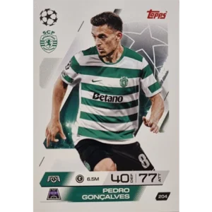 Topps Match Attax Champions League 2025/26 KARTE 204 PEDRO GONCALVES