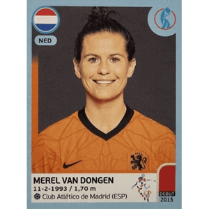 Panini Frauen EM 2022 Sticker - Nr 205 Merel van Dongen