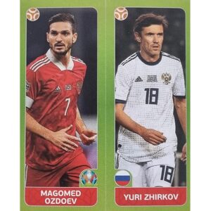 Panini EURO 2020 Sticker Nr 208 Ozdoev Zhirkov