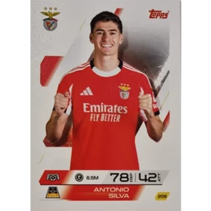 Topps Match Attax Champions League 2025/26 KARTE 209 ANTONIO SILVA