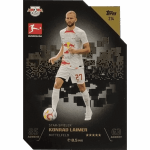 Topps Match Attax Bundesliga 2022-23 - Nr 214 Konrad Laimer Star-Spieler