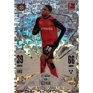 Topps Bundesliga Match Attax 2024/25 / Nr. 214 KEN IZEKOR / ROHDIAMANT / NORMAL ODER PARALLEL NICHT AUSWÄHLBAR