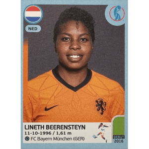 Panini Frauen EM 2022 Sticker - Nr 216 Lineth Beerensteyn