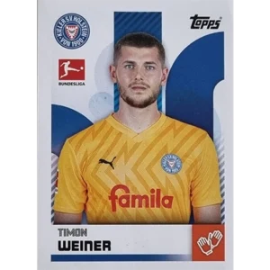 Topps Bundesliga Sticker Saison 2024/2025 / Sticker Nummer 217 Timon Weiner