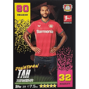 Topps Match Attax Bundesliga 2022-23 - Nr 219 Jonathan Tah