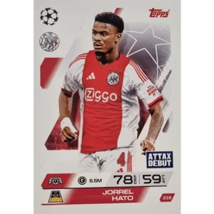 Topps Match Attax Champions League 2025/26 KARTE 219 JORREL HATO