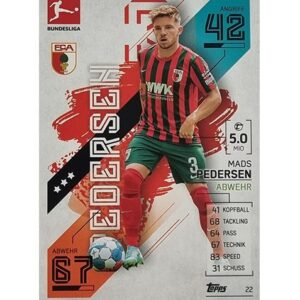 Topps Match Attax Bundesliga 2021/22 Nr 022 Mads Pedersen