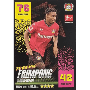 Topps Match Attax Bundesliga 2022-23 - Nr 220 Jeremie Frimpong