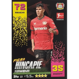 Topps Match Attax Bundesliga 2022-23 - Nr 221 Piero Hincapie