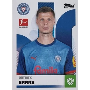 Topps Bundesliga Sticker Saison 2024/2025 / Sticker Nummer 222 Patrick Erras