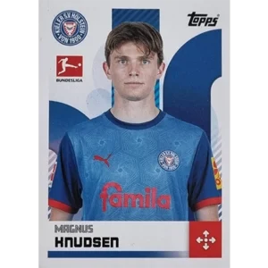 Topps Bundesliga Sticker Saison 2024/2025 / Sticker Nummer 223 Magnus Knudsen