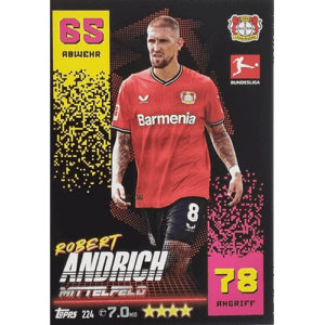 Topps Match Attax Bundesliga 2022-23 - Nr 224 Robert Andrich