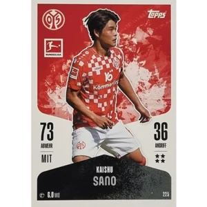 Topps Bundesliga Match Attax 2024/25 / Nr. 225 KAISHU SANO