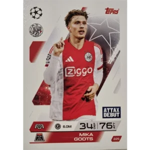 Topps Match Attax Champions League 2025/26 KARTE 225 MIKA GODTS