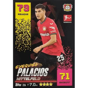Topps Match Attax Bundesliga 2022-23 - Nr 226 Exequiel Palacios