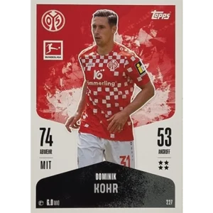 Topps Bundesliga Match Attax 2024/25 / Nr. 227 DOMINIK KOHR