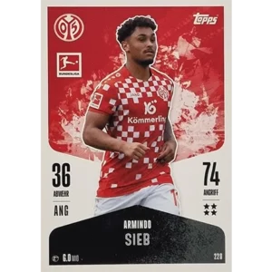 Topps Bundesliga Match Attax 2024/25 / Nr. 228 ARMINDO SIEB
