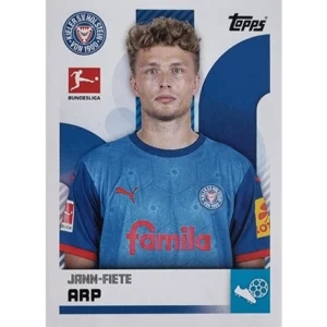 Topps Bundesliga Sticker Saison 2024/2025 / Sticker Nummer 229 Jann-Fiete Arp