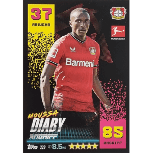 Topps Match Attax Bundesliga 2022-23 - Nr 229 Moussa Diaby