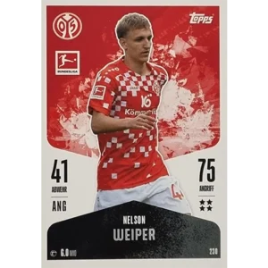 Topps Bundesliga Match Attax 2024/25 / Nr. 230 NELSON WEIPER
