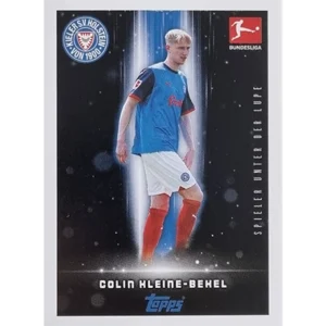 Topps Bundesliga Sticker Saison 2024/2025 / Sticker Nummer 233 Colin Kleine-Bekel / Unter die Lupe
