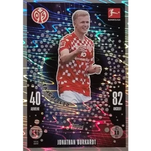 Topps Bundesliga Match Attax 2024/25 / Nr. 233 JONATHAN BURKHARDT / STARSPIELER