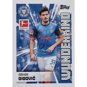 Topps Bundesliga Sticker Saison 2024/2025 / Sticker Nummer 238 Armin Gigovic / Wunderkind